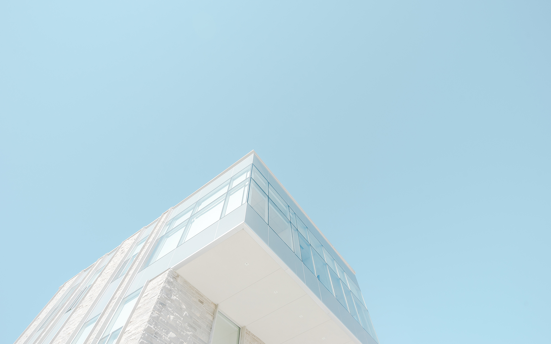 建筑，玻璃，純色